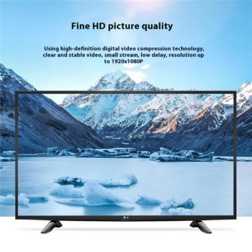 Câble réseau D1-1 / D2-1, transmetteur de signal vidéo HD, rallonge HDMI vers RJ45 de 50 m, SH27021921-010