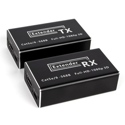 Câble réseau D1-1 / D2-1, transmetteur de signal vidéo HD, rallonge HDMI vers RJ45 de 50 m, SH27021921-010