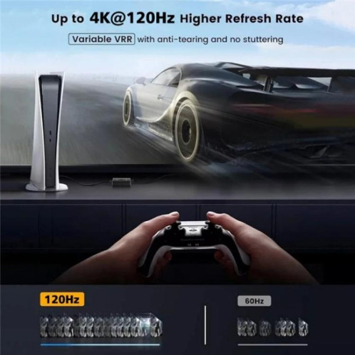U8K1 Prise en charge de la charge rapide 100 W Commutateur bidirectionnel TYPE C USB C 40 Gbit/s Sortie vidéo 8K SH8624989-013