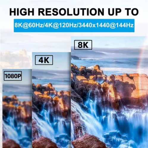 U8K1 Prise en charge de la charge rapide 100 W Commutateur bidirectionnel TYPE C USB C 40 Gbit/s Sortie vidéo 8K SH8624989-013