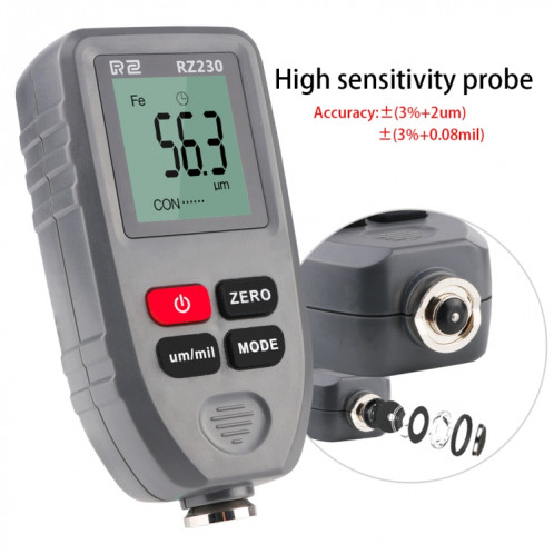 RZ230 Autres instruments de mesure 0 ~ 1300μm Pratique / Mesure / Pro SH287249-07