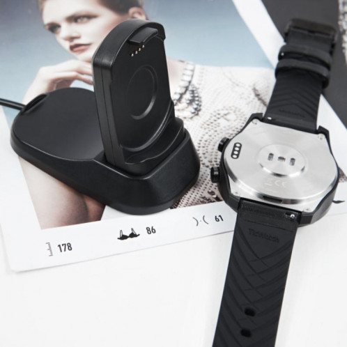 Charge de siège magnétique pour montre intelligente pour Ticwatch Pro, longueur de ligne: 1M SH2987359-010
