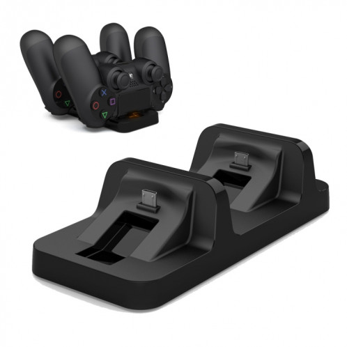 DOBE 5 en 1 Game Pack Support de chargeur pour casque et capuchon en silicone pour PS4 SD31661166-07