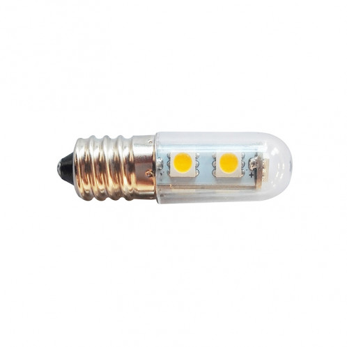 E14 vis lumière LED ampoule de réfrigérateur 1W 220V AC 7 lumière SMD 5050 ampères LED lumière réfrigérateur maison (Cool White) SH201B991-06