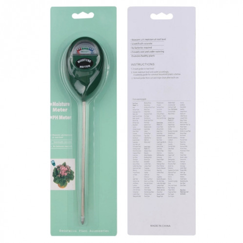 RZ100 Mini Sol Humidité Humidité Humidité PH Mètre Sol Humidité Moniteur Hygromètre Jardinage Plant Plante Testeur d'humidité SH3766320-06