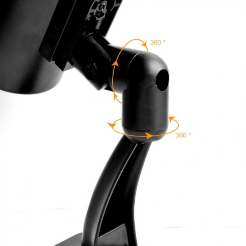 Caméra CCTV factice étanche avec LED clignotante pour une recherche réaliste d'alarme de sécurité (noir) SH301A840-06