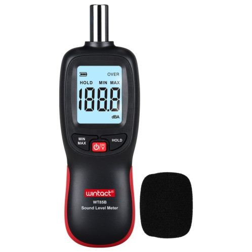 WT85B Niveau sonore audio Digital Decibel Mètre Digital Buand Compteur Testeur de bruit de l'environnement SW149B400-07
