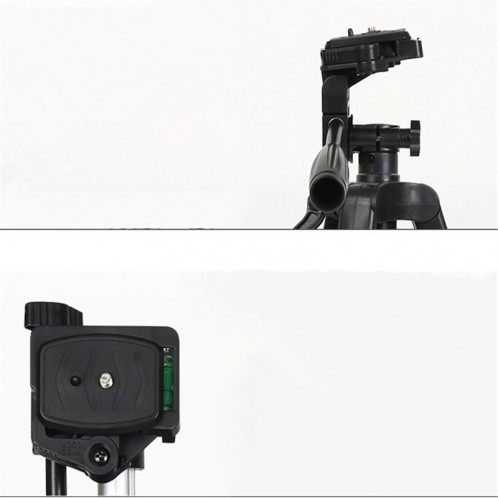 Portable téléphone Live Selfie 3366 Trépied Stand DV Appareil photo reflex Support de lumière complète avec retardateur (Jaune) SI701G1557-06