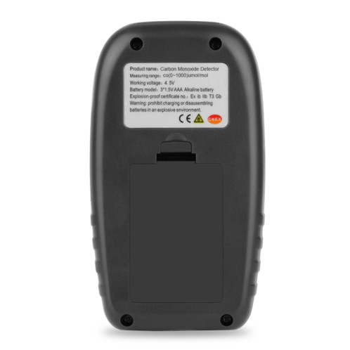 Détecteur de monoxyde de carbone WINTACT WT8825 SENTILISATION DE CAPOR DE GAZ DE GAZ AVERTISSEMENT AVERTISSEMENT AVERTISSEMENT ÉTATEURS SENSILE SENSILE SW42471601-08