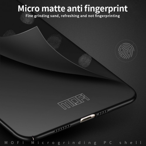 Étui rigide ultra-mince pour PC MOFI givré pour iPhone 11 Pro Max (Bleu) SM102B198-010
