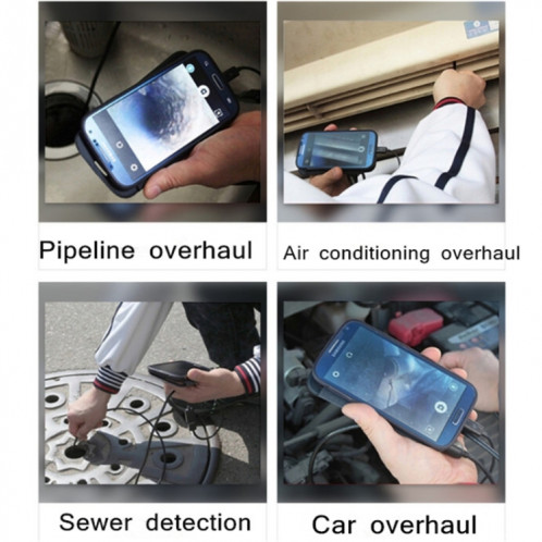 HD Endoscope Universal Wireless WiFi Box BOX prend en charge tout ordinateur Smartphone (noir) SH301A1126-06