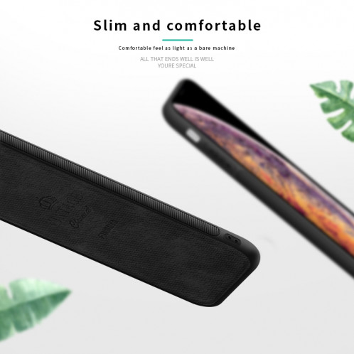 PINWUYO PC + TPU + étui de protection de la peau imperméable antichoc étanche pour iPhone 11 Pro (Noir) SP005A1385-013