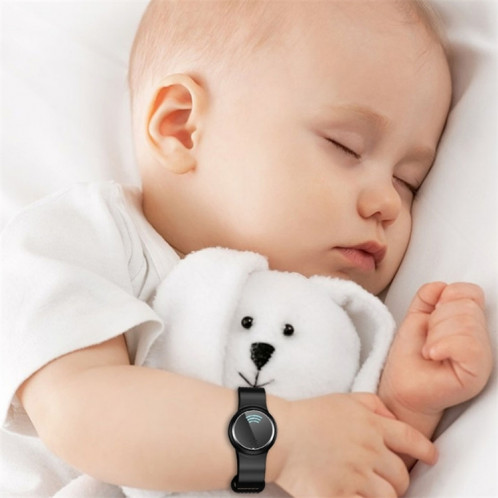Bracelet anti-moustique électronique à ultrasons, montre portable d'extérieur, anti-moustique (noir violet) SH302B610-07
