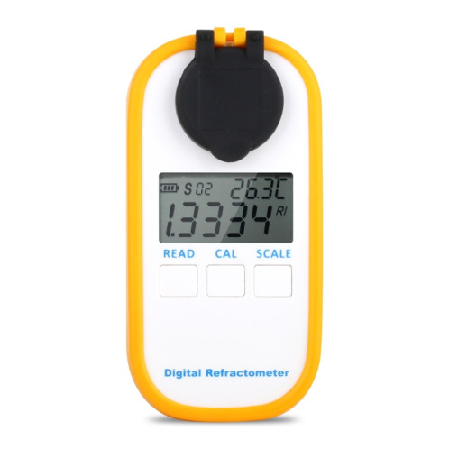DR402 Digital Beer Réfractomètre Mort Hydrometer Brix 0-50% Compteur Compteur Réfractomètre Testeur d'alcool viticole électronique SH5093513-08