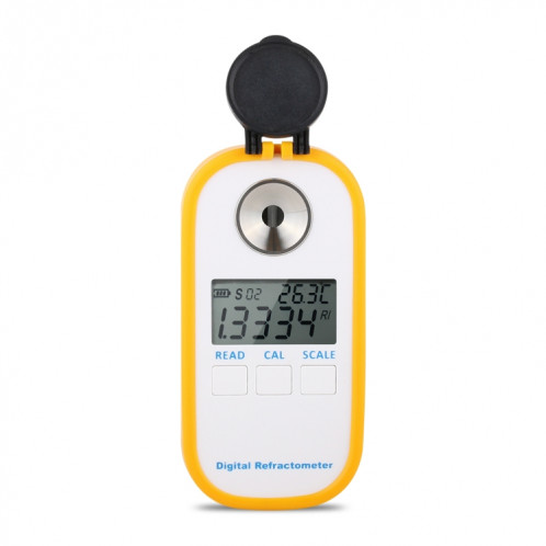 DR103 Réfractomètre numérique LCD affichage Brxi fruit à jus de fruit compteur de sucre Réfractomètre pour Dextran Fructose Glucose Lactose Maltose SH50951940-09