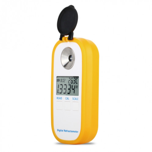 DR103 Réfractomètre numérique LCD affichage Brxi fruit à jus de fruit compteur de sucre Réfractomètre pour Dextran Fructose Glucose Lactose Maltose SH50951940-09