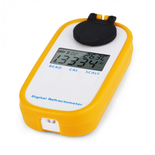 DR103 Réfractomètre numérique LCD affichage Brxi fruit à jus de fruit compteur de sucre Réfractomètre pour Dextran Fructose Glucose Lactose Maltose SH50951940-09