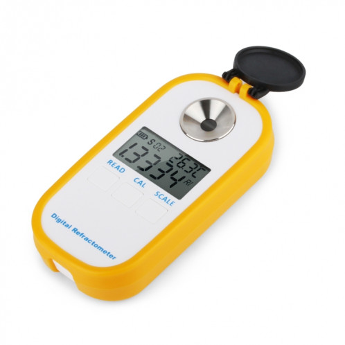 DR103 Réfractomètre numérique LCD affichage Brxi fruit à jus de fruit compteur de sucre Réfractomètre pour Dextran Fructose Glucose Lactose Maltose SH50951940-09