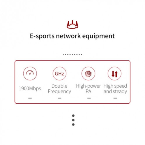 Comfast CF-958AC adaptateur Wifi PA haute puissance 1900 Mbps Gigabit carte réseau e-sports 2.4Ghz + 5.8Ghz USB 3.0 PC Lan Dongle récepteur SC5149988-021