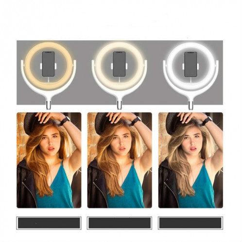 Remplir le support de bureaux de beauté Light Beauty Landing Phare Remplir le support lumineux, Szie: 12 pouces (blanc) SH101A335-09