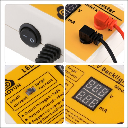XY284 LED testeur 0-320V sortie LED TV rétro-éclairage testeur multi-usages LED bandes perles outils de Test SH5315428-08