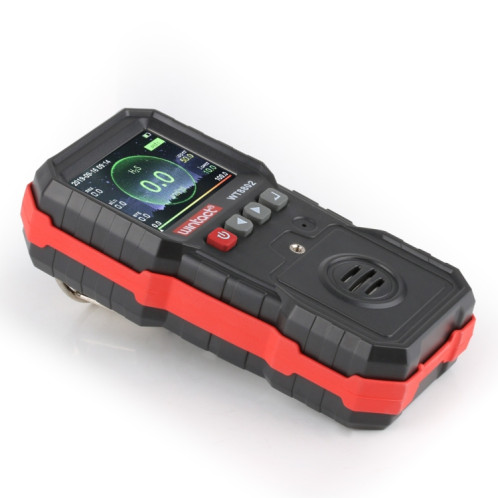 Wintact Wintact WT8802 Hydrogen Sulfure Moniteur Professionnel Capteur de gaz rechargeable haut sensible Digital Light Vibration Alarme Détecteur H2S SW5384399-07