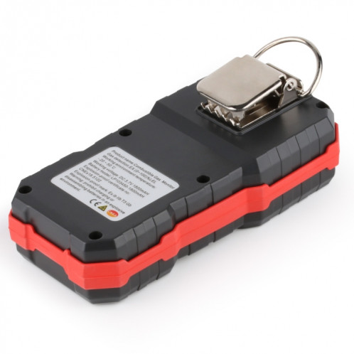 Wintact Wintact WT8806 Moniteur de monoxyde de carbone Sens professionnel Capteur de gaz rechargeable haute sensible Sensible Light Vibration Alarme de vibration CO Détecteur SW53851170-010
