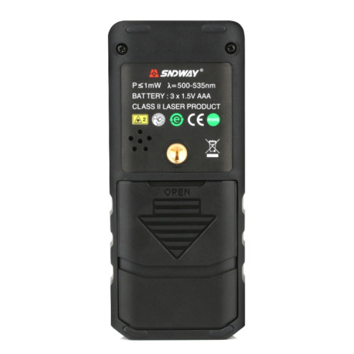 SNDWAY SW-100G Détecteur de distance à capteur laser numérique de longueur verte SS6270386-07
