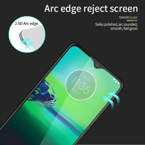 Pour MOTO G8 Play PINWUYO 9H 2.5D Film en verre trempé plein écran (noir) SP002A1781-011