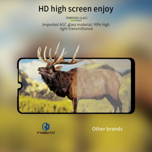 Pour MOTO G8 Play PINWUYO 9H 2.5D Film en verre trempé plein écran (noir) SP002A1781-011