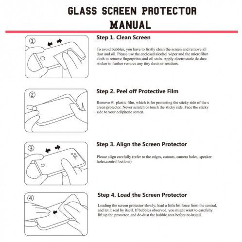 Pour Motorola Moto G8 Play ENKAY Hat-prince 0.26mm 9H 2.5D Film en verre trempé à bord incurvé SE88031166-010