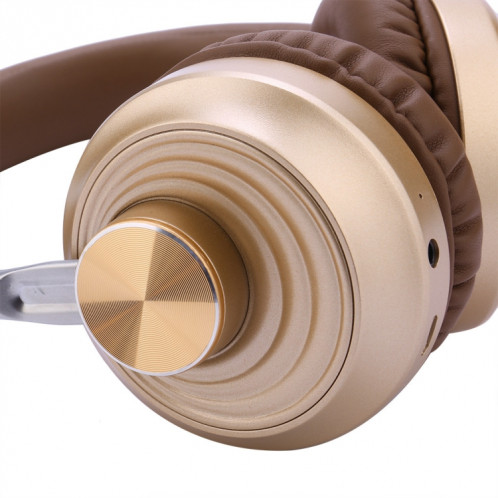 VJ083 Casque sans fil pliant Bluetooth Jeu de compétition Musique Prise de sport Casque sans fil Cartoon (Gris) SH601C400-016