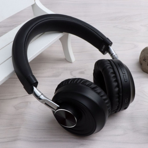 VJ083 Casque sans fil pliant Bluetooth Jeu de compétition Musique Prise de sport Casque sans fil Cartoon (Gris) SH601C400-016