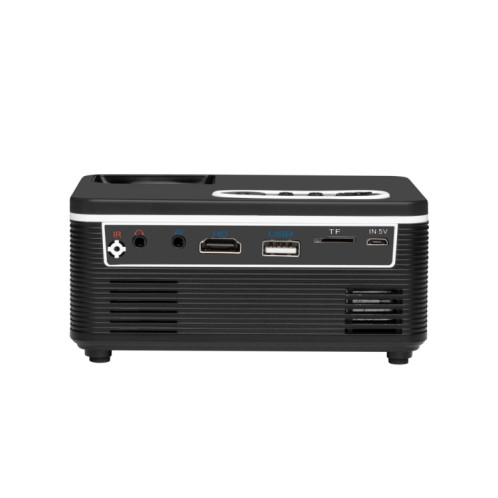 Mini projecteur portable S361 80Lumens 320 x 240 pixels, prise en charge 1080P, prise AU (noir) SH404B292-011