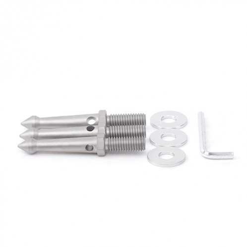 3PCS Trépied professionnel en acier inoxydable Spikes SF8678177-07