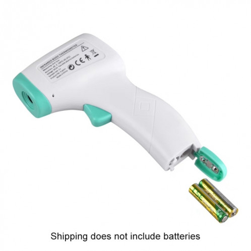 Thermomètre numérique LCD sans contact Thermomètre infrarouge portatif pour le corps du front pour bébé adulte SH88291754-011