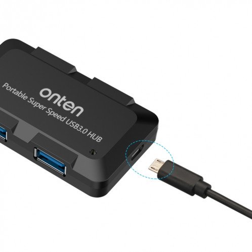 Adaptateur Onten 8102B USB 3.0 vers USB 3.0 x 4 SO89061570-05