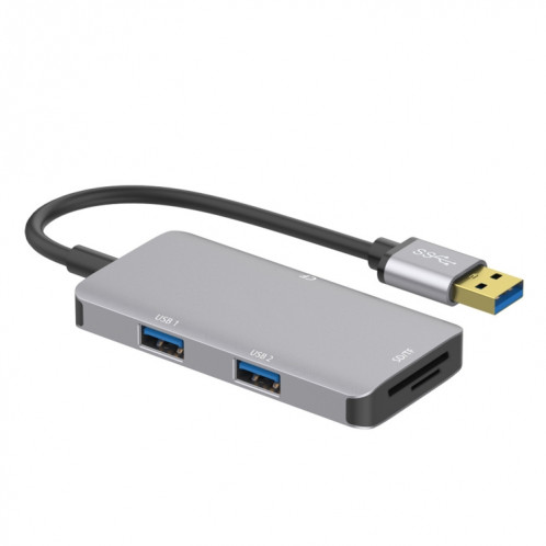 Onten 8107 USB3.0 HUB avec lecteur de carte CF SD TF SO9106933-05