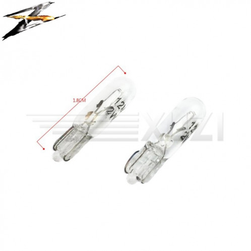 10 pièces T5 voiture Instrument mètre lumière mètre lampe de remplacement ambre 1.2 W 12 V lampes SH2667702-05