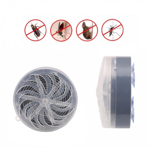 Tueur de moustiques à énergie solaire tueur d'insectes à la maison, lampe à lumière UV, répulsif anti-moustique intérieur extérieur SH51921102-012