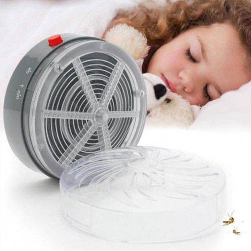 Tueur de moustiques à énergie solaire tueur d'insectes à la maison, lampe à lumière UV, répulsif anti-moustique intérieur extérieur SH51921102-012