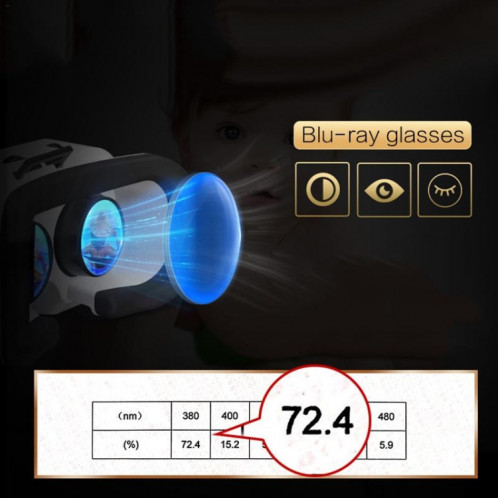 Lunettes VR Shinecon 5e générations lunettes VR 3D lunettes de réalité virtuelle boîte portable légère pour téléphone portable 4.7-6.0 pouces SH52231340-06