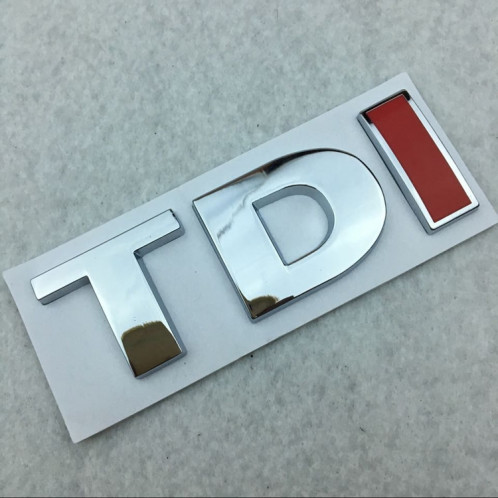 Autocollant de voiture DIY TDI 3D Badge Emblem Decal SH8655778-05
