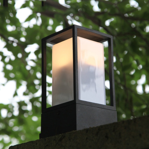Lampe murale extérieure anti-pluie et antirouille Lampe à colonne minimaliste moderne SH08351767-07