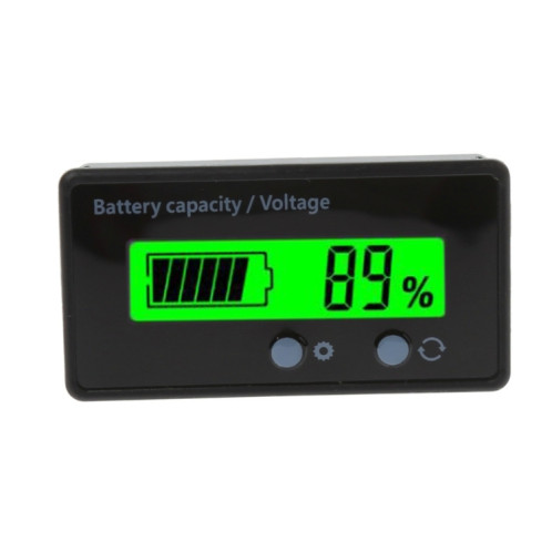 GY-6S 12V compteur de puissance de batterie au plomb indicateur de capacité de batterie au Lithium testeur d'affichage voltmètre en pourcentage SH2424409-06