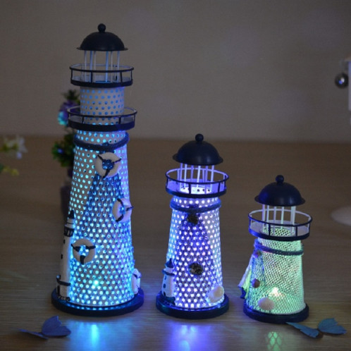 Veilleuse LED décorative créative en fer forgé, taille: moyen 19cm SH86021503-05