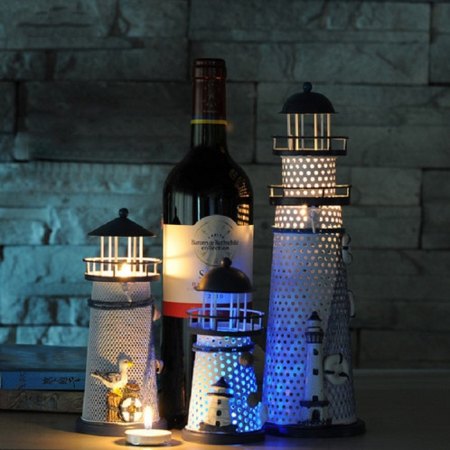 Veilleuse LED décorative créative en fer forgé, taille: moyen 19cm SH86021503-05