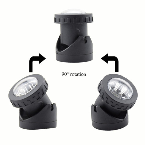 Projecteur solaire extérieur Piscine Jardin Éclairage Paysage Lumière solaire LED IP65 à double usage SH30001857-06
