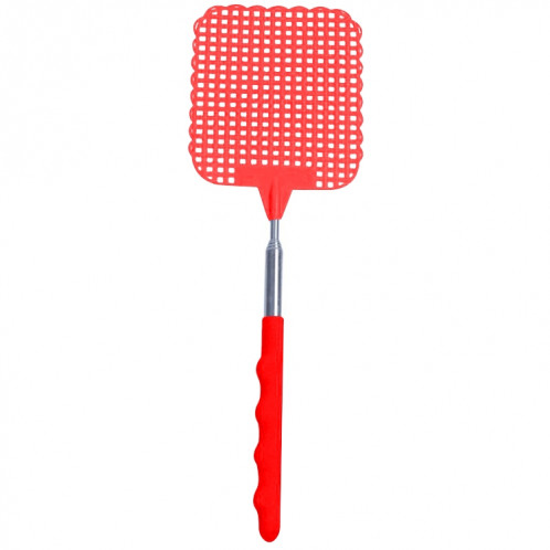 Tapette à mouches en plastique rétractable créative Fournitures d'été Tapette à moustiques (rouge) SH501A1703-07