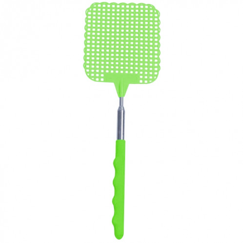 Tapette à mouches en plastique rétractable créative Fournitures d'été Tapette à moustiques (vert) SH501D628-07